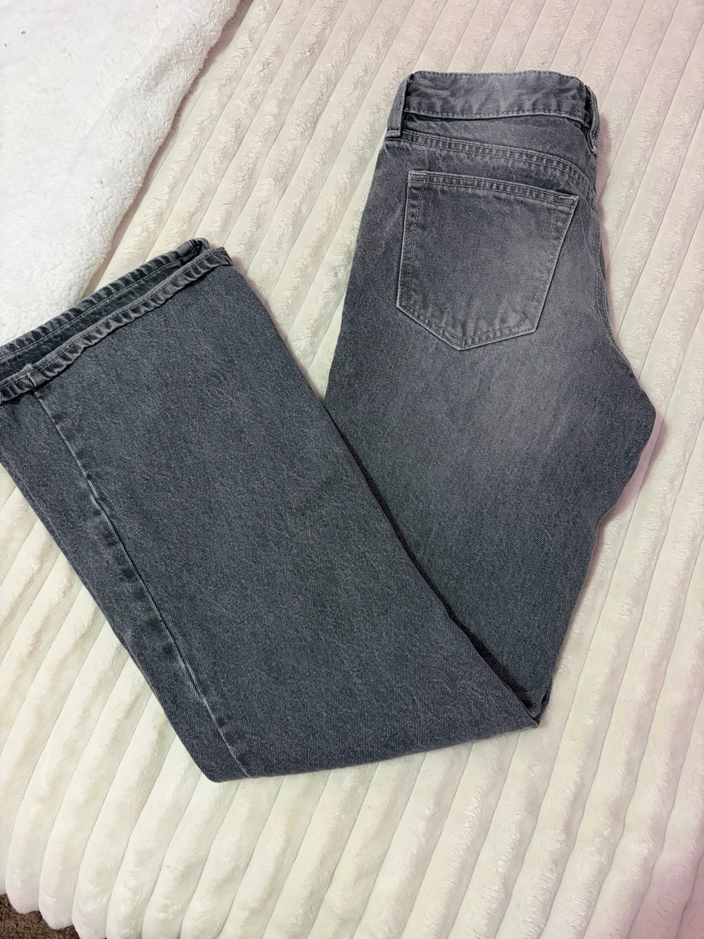 PacSun Women's Boot Cut Jeans in Charcoal Black Wash